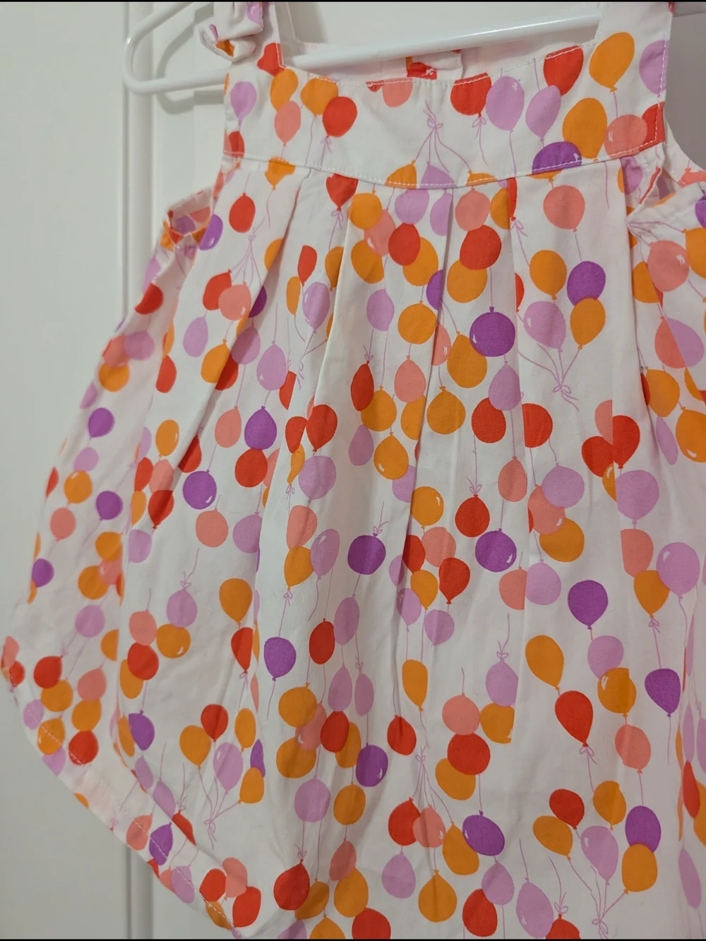 Gymboree Pinwheel Pastels Balloon Print Tank And Purple Polka Dot Shorts Size 3T